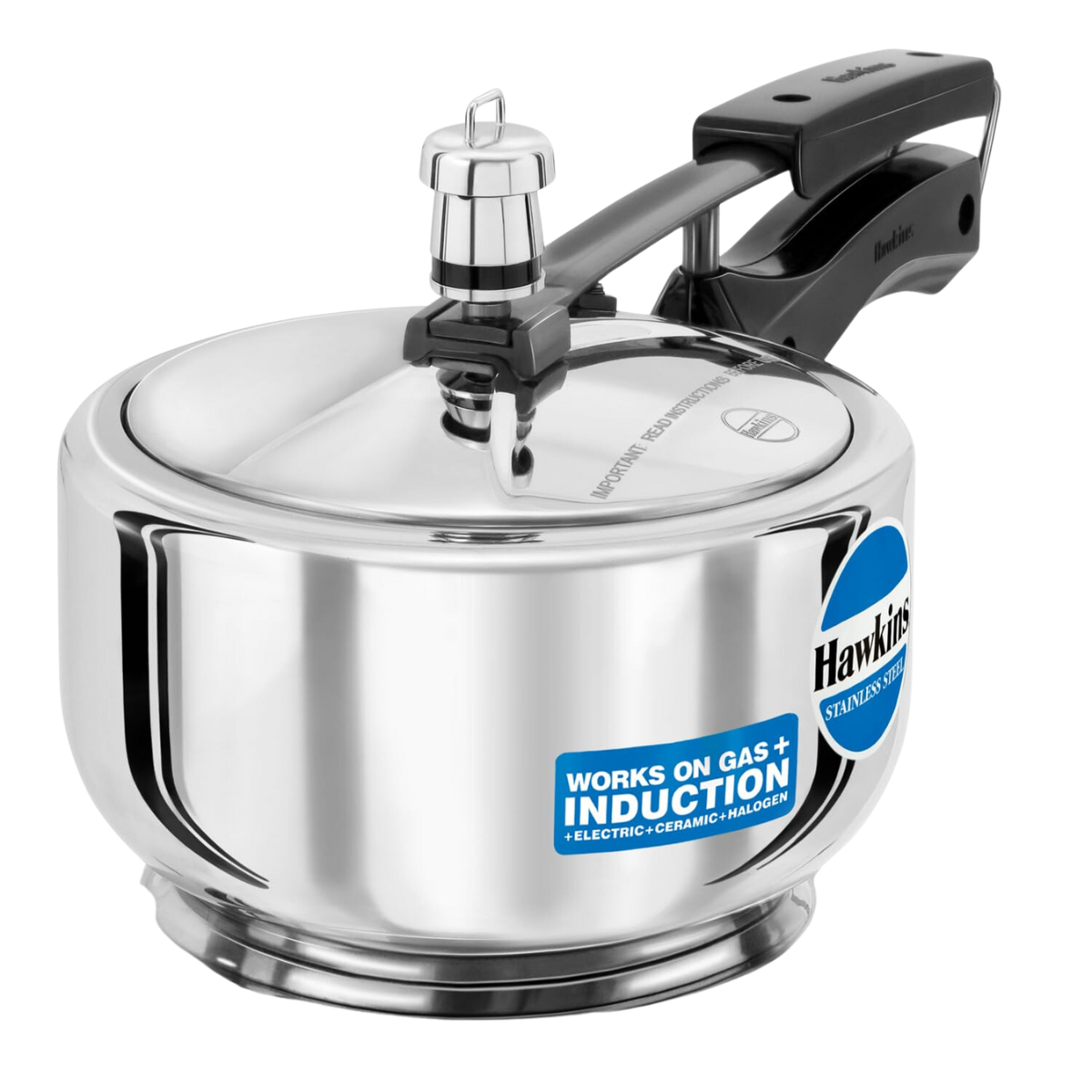 HAWKINS PRESSURE COOKER STAINLESS STEEL 2LTS